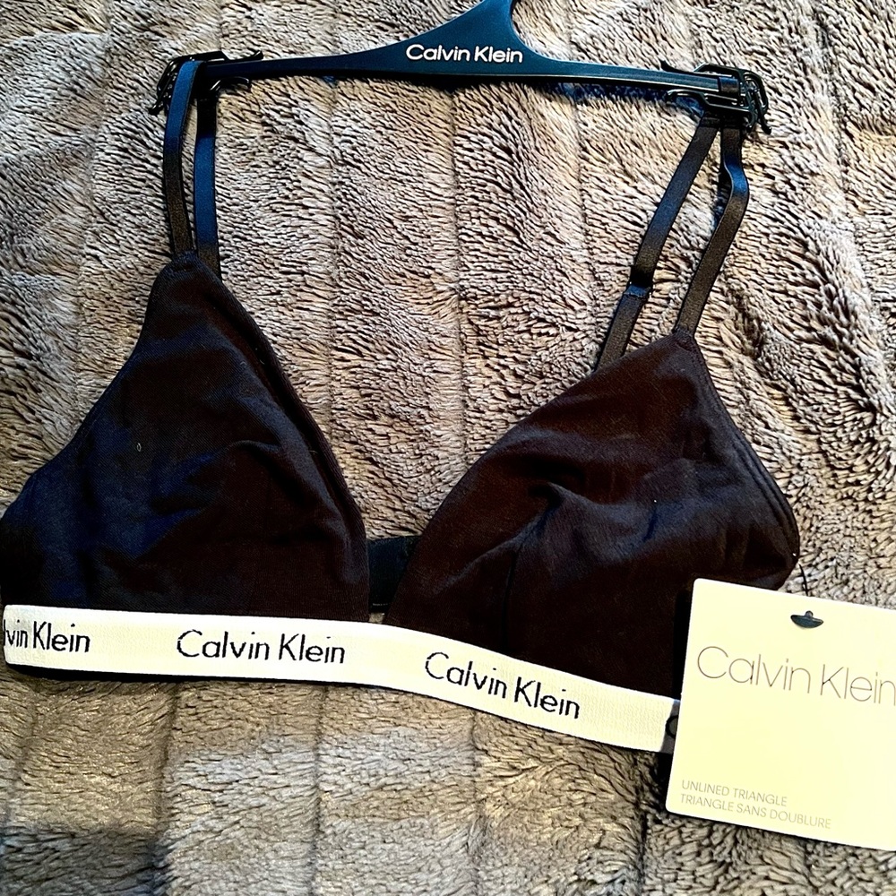 Calvin Klein Unlined Triangle Bra